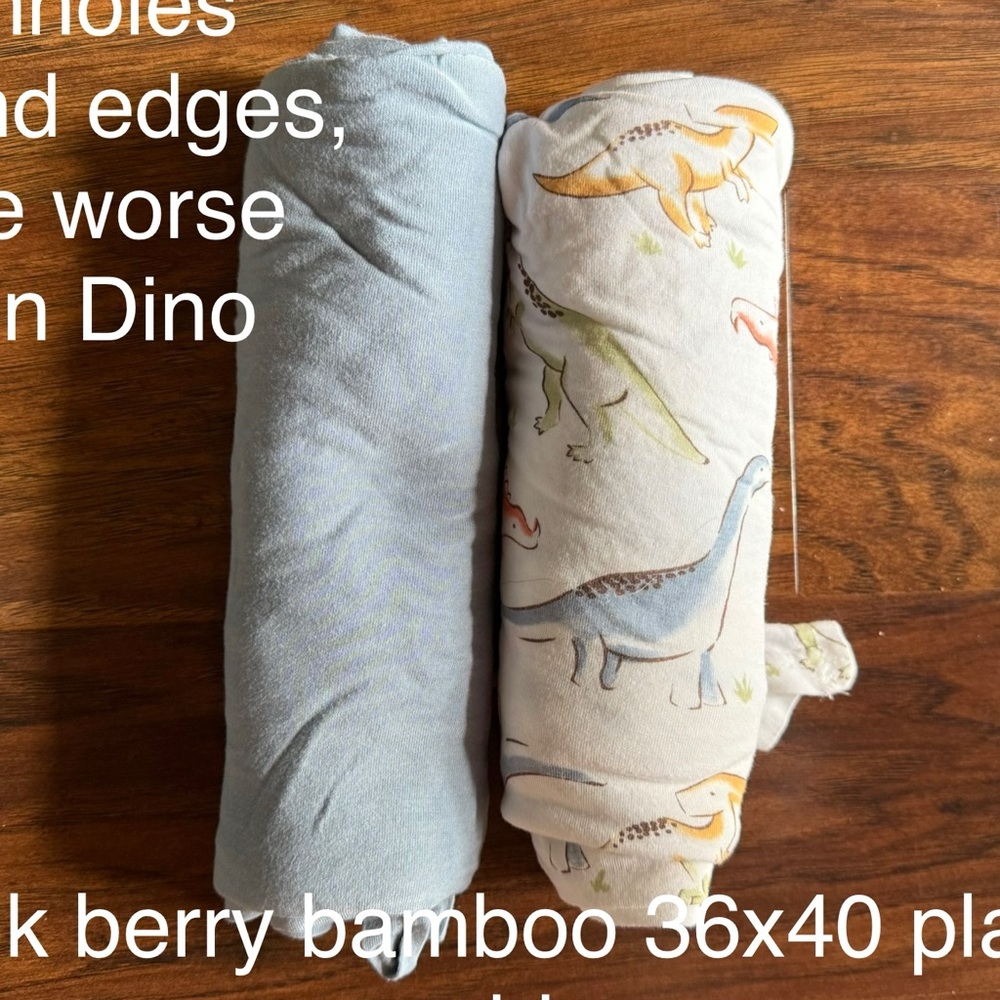 Dinosaur Print Bamboo Swaddle Blanket Bundle